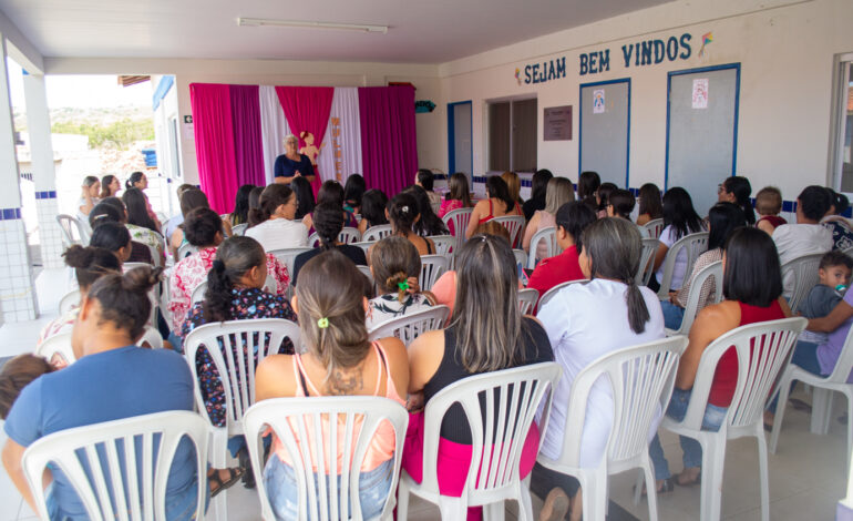  Secretaria de Política para as Mulheres promove evento com palestra na Creche Maria Pereira de Couto